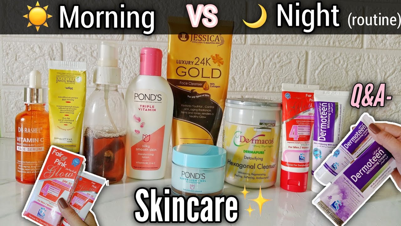 How To: Morning vs Night Skincare Routine | Skincare Q&A for Glowing Skin ✅