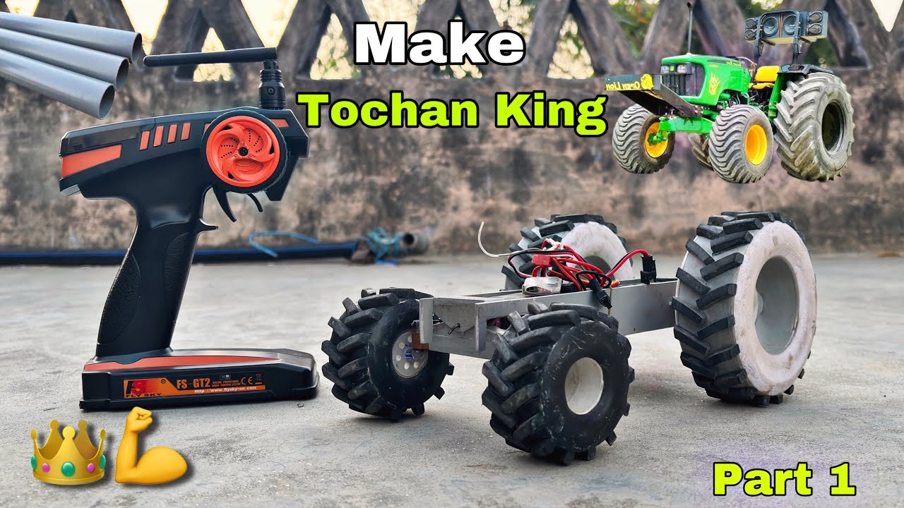 How To Make John Deere Tractor& Make Tochan King👑💪💪
