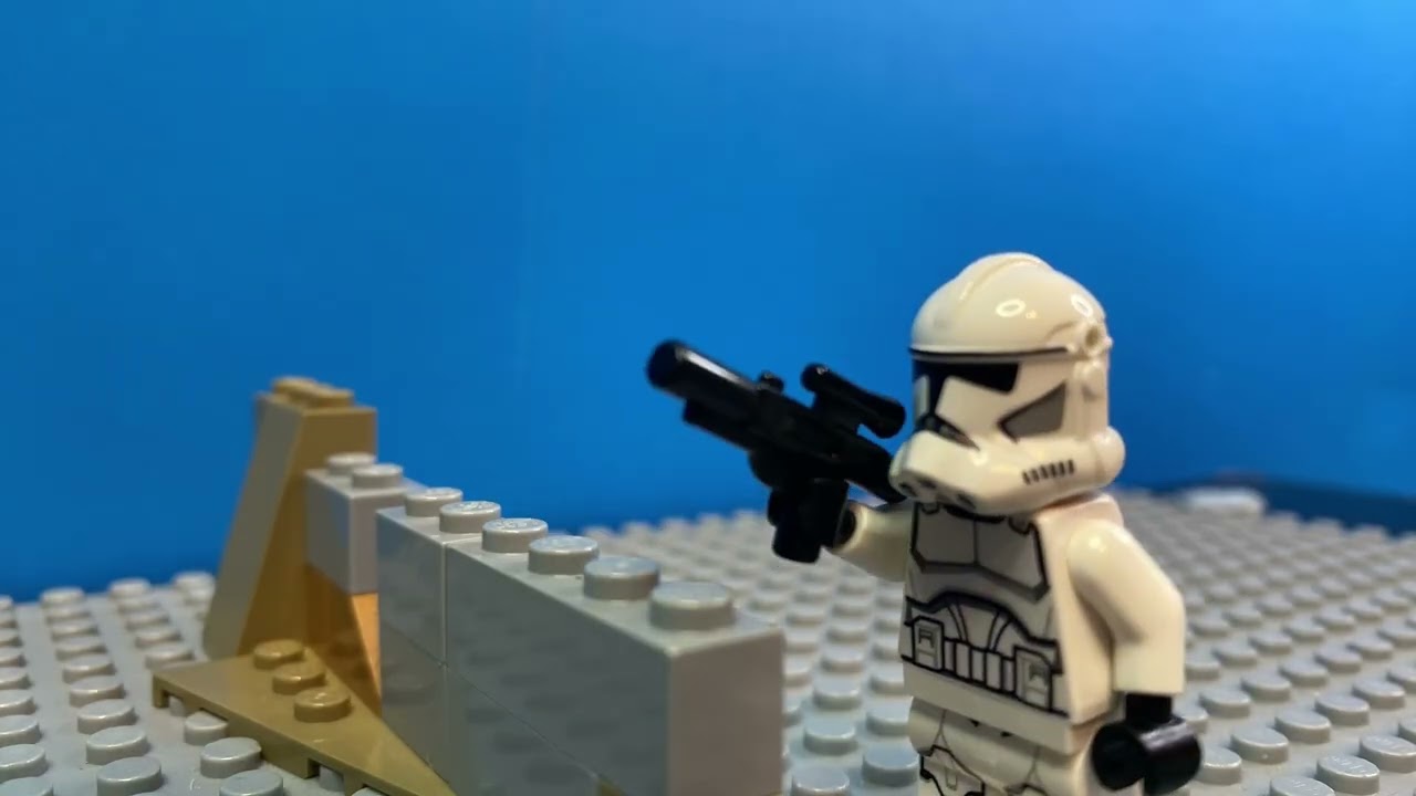 A Clone Trooper's Last Stand | LEGO Animation