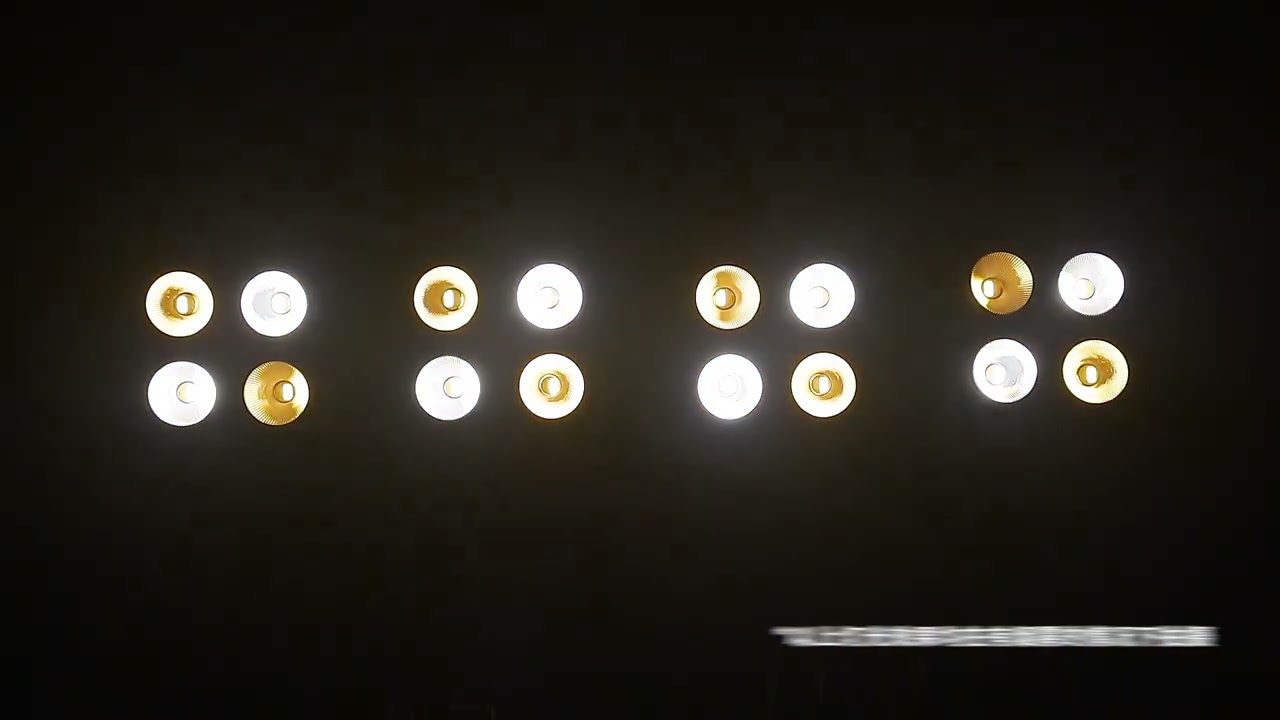 Stage Blinder Light 4x100W 4 Eyes Led Cob Blinder Light Warm/Cool White 2In1 Audience Peaky Blinders