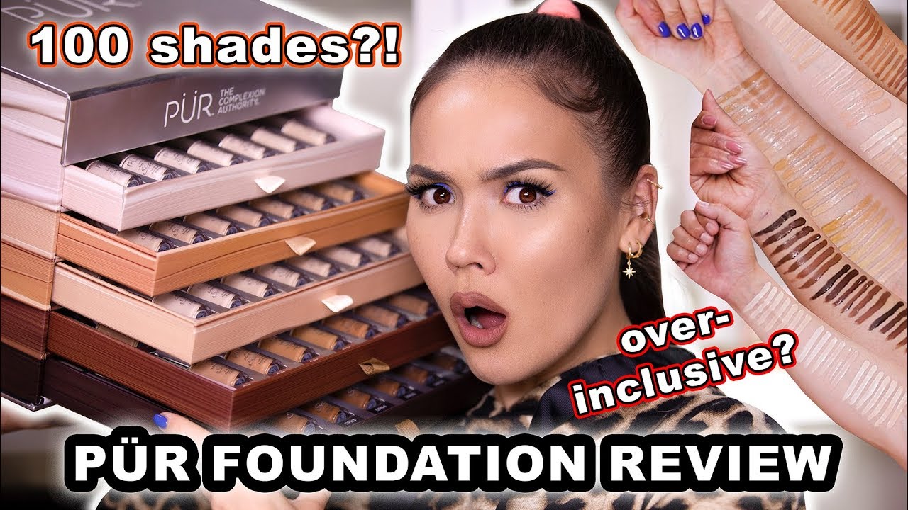 100 SHADES OF INCLUSION? PUR 4 in 1 LOVE YOUR SELFIE FOUNDATION REVIEW | Maryam Maquillage
