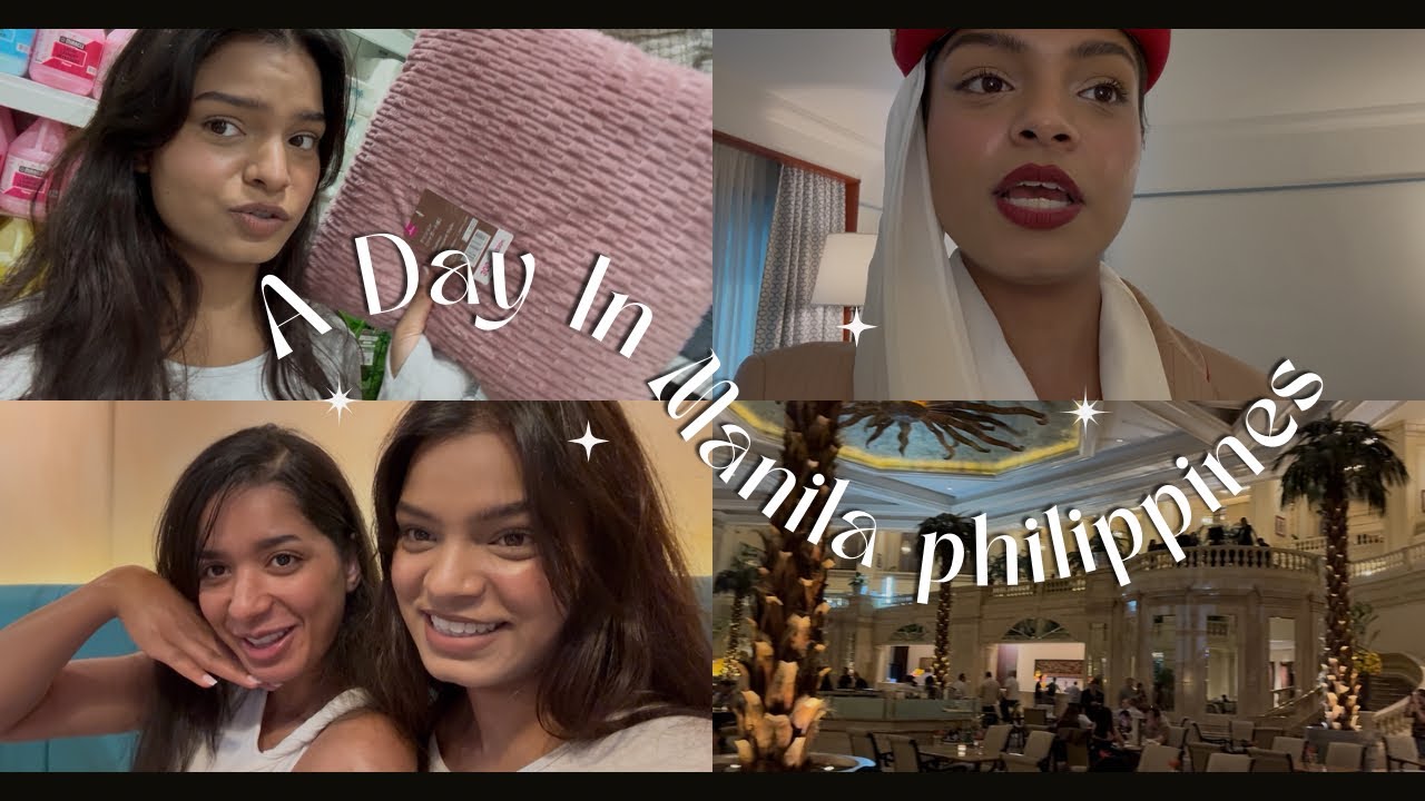 What 24 Hours in Manila looks like as Emirates Cabin Crew ✈️🌴