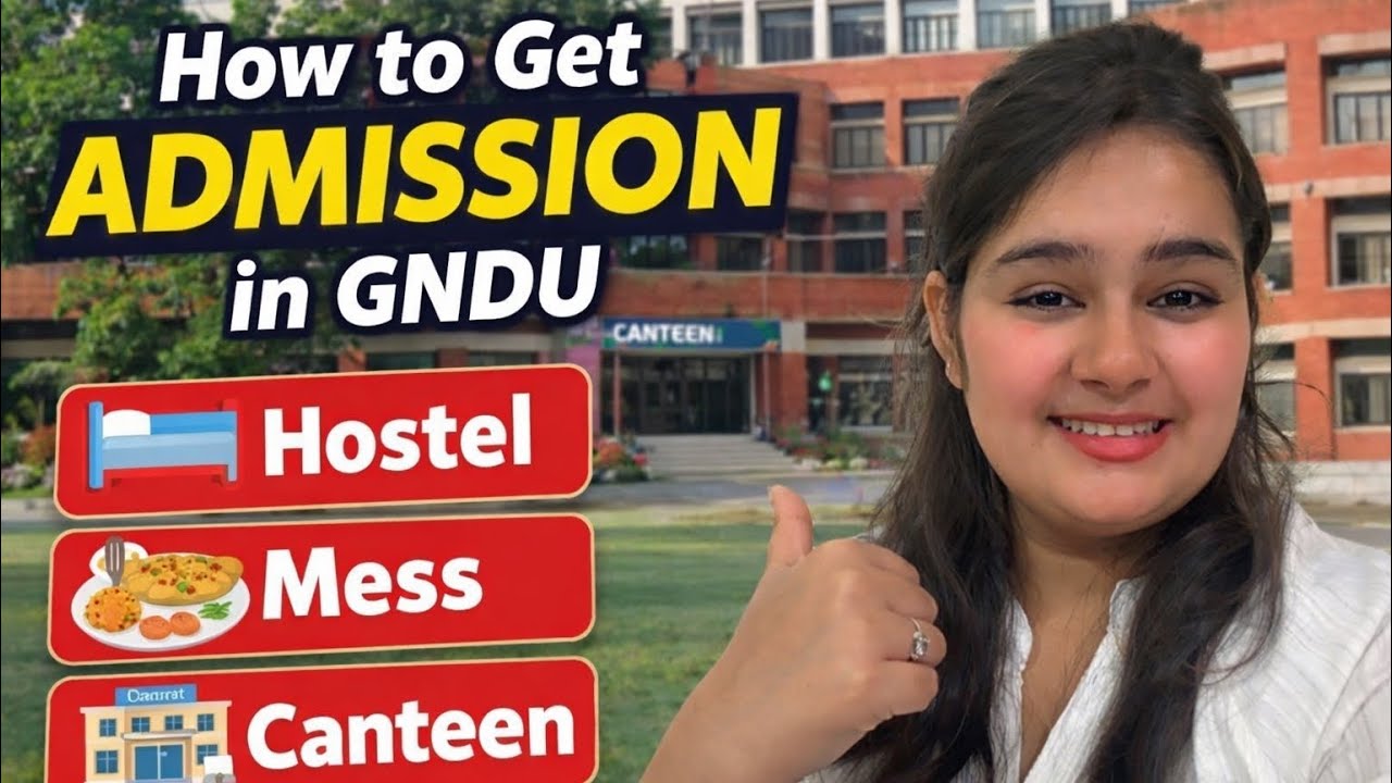 All about GNDU ✨❤️ | Admission in university and hostel 👁️| #lifewithkashhh  #gnduupdate #gndu