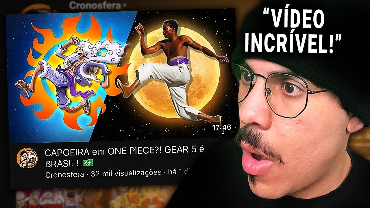 O GEAR 5 FOI INSPIRADO NO BRASIL? CAPOEIRA EM ONE PIECE! | Michi Reage (Cronosferal)