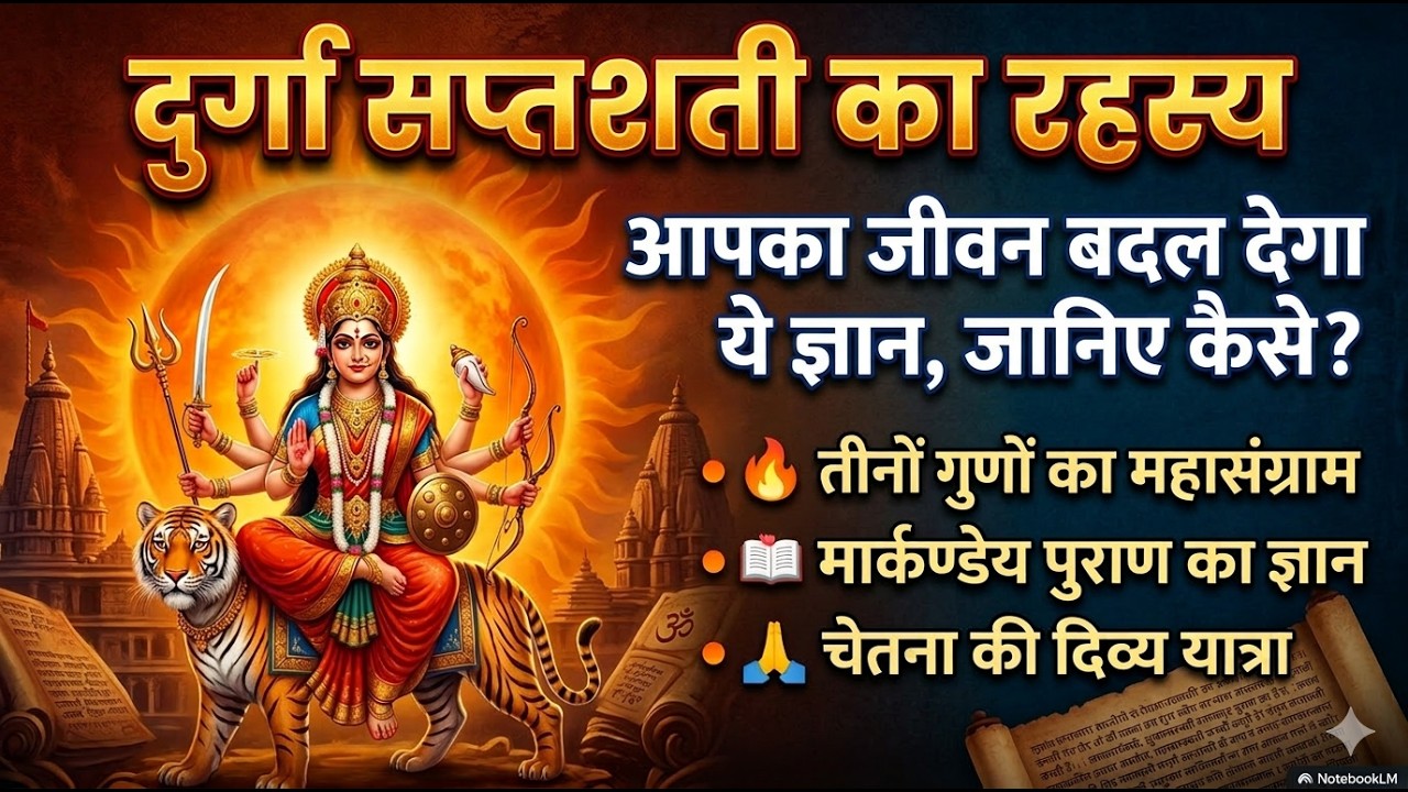 क्यों सुनें दुर्गा सप्तशती? | Durga Saptashati Ka Rahasya | चंडी पाठ : चेतना की एक यात्रा