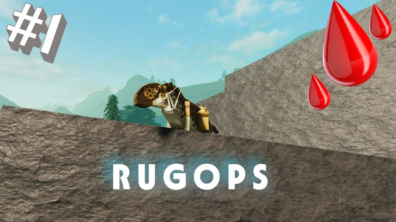 Rugops Is A Monster! | Mesozoico Roblox