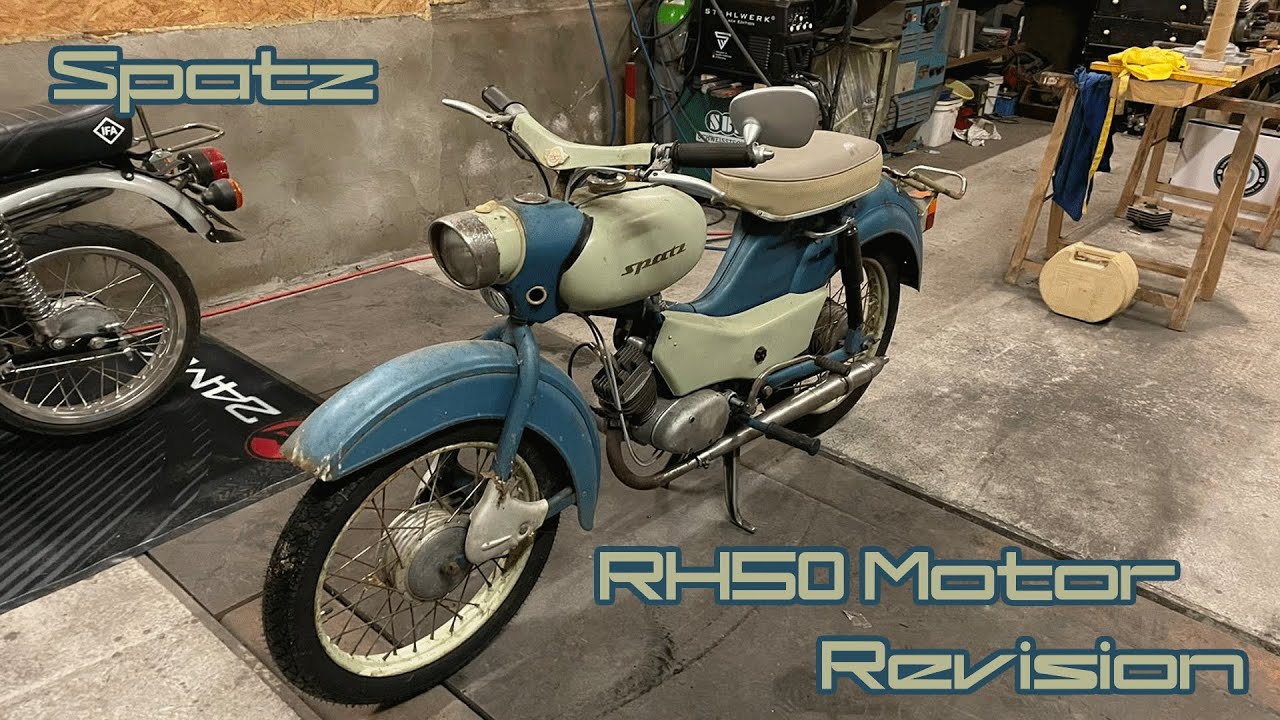 Simson Spatz - RH50 Motor Revision
