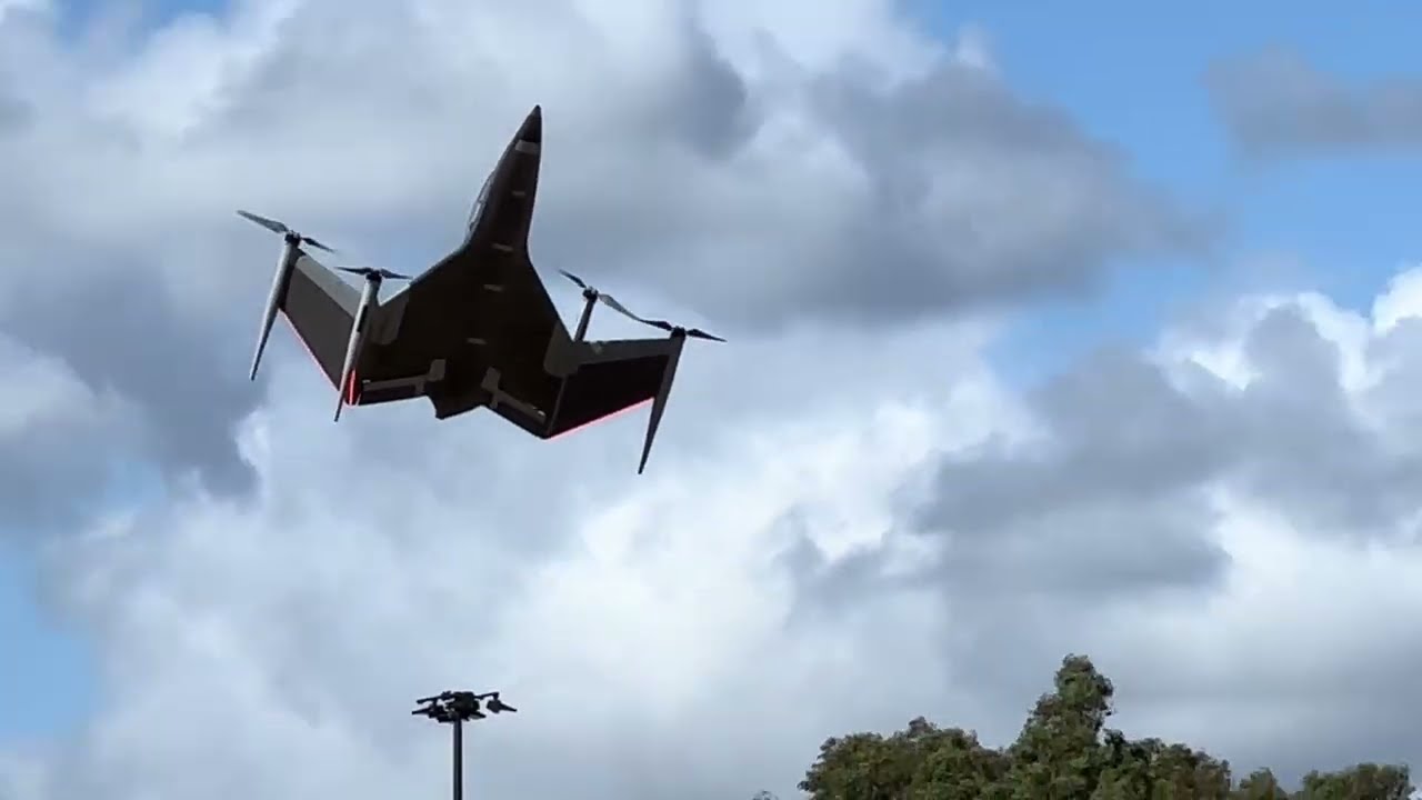 Fly Wing  VTOL aircraft prototype 