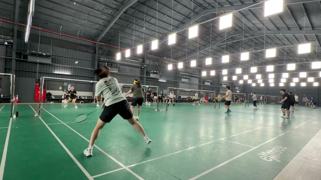 2026.2.11｜板橋羽球館打球｜02｜Sunny.拉拉 vs 莊妹.建勳