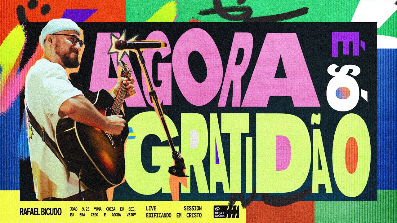 AGORA É SÓ GRATIDÃO / EU DANÇO COMO REI DAVI - RAFAEL BICUDO
