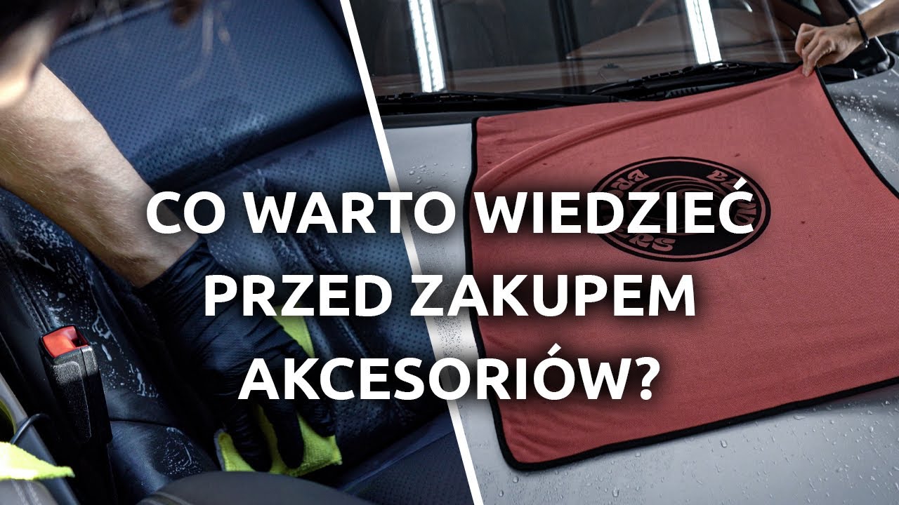 Mikrofibry, ręczniki, scrub pady - kt&oacute;re akcesoria warto mieć?