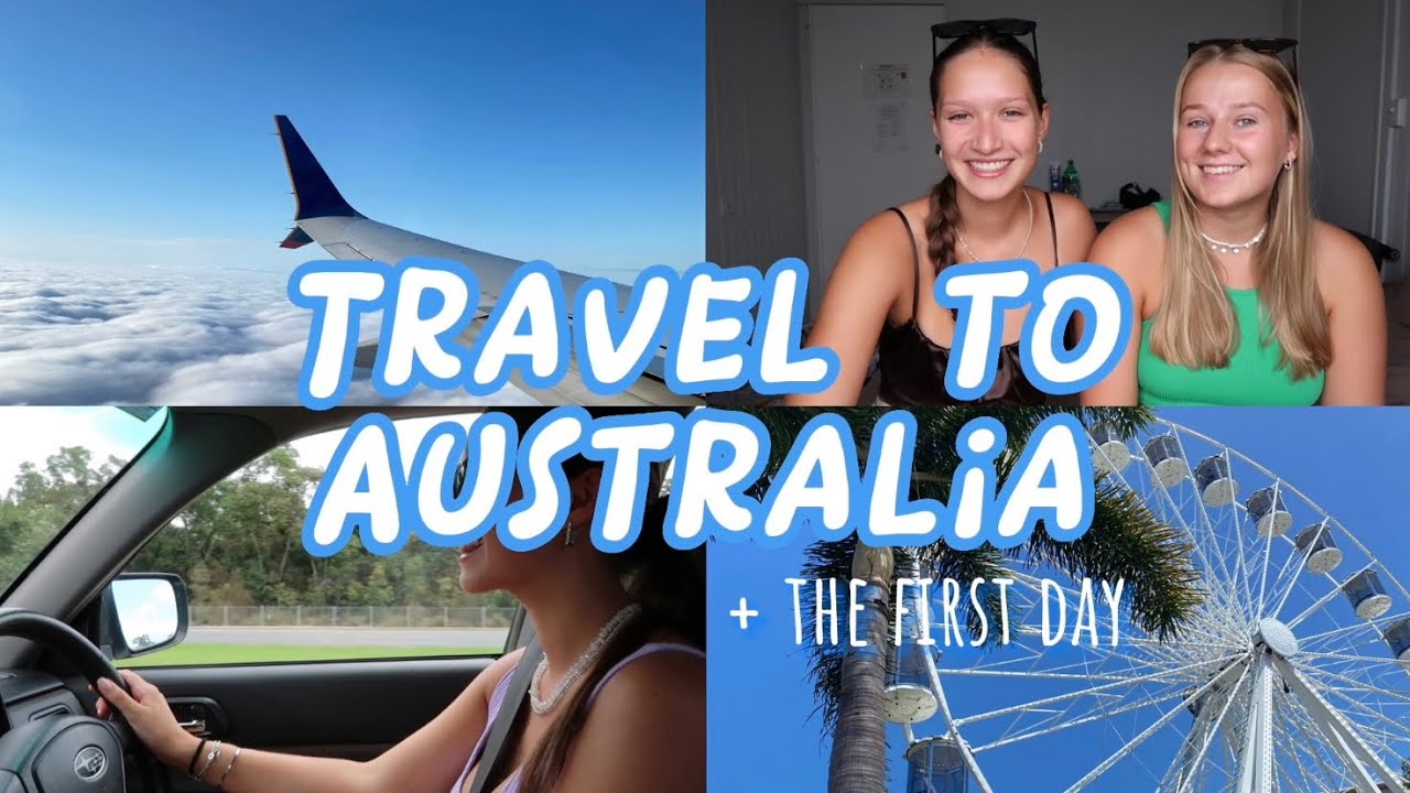 TRAVEL VLOG - wir reisen nach Australien und starten unser Abenteuer als Backpacker :)