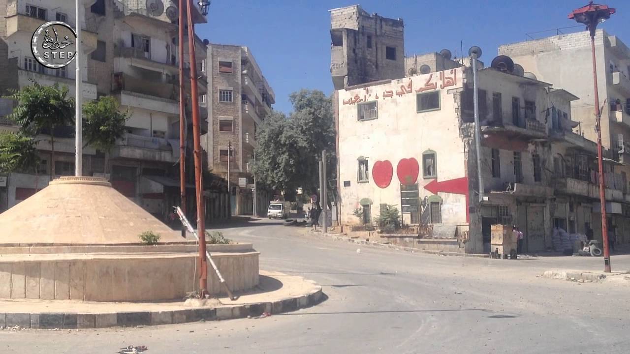 خطوة || ادلب  من قلب مدينة أريحا و حالة ذُهول من قبل المدنيين بتحرير المدينة 29 5 2015