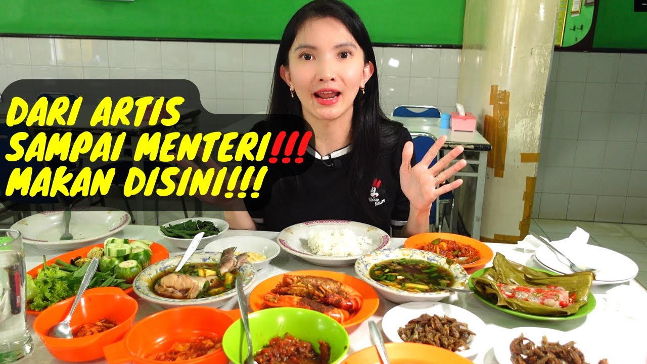 ARTIS SAMPAI MENTERI MAKAN DISINI GUYS‼ ‼ PINDANG IKAN BAUNG DAN SAMBAL SERUIT