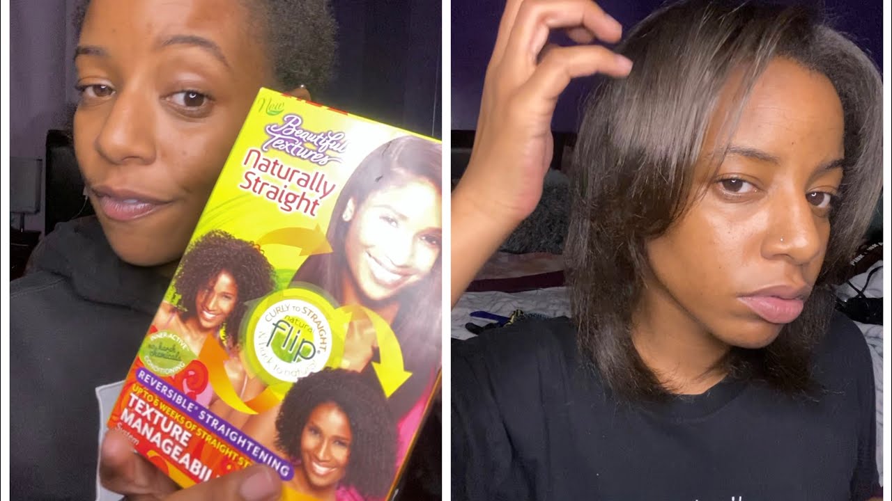 Beautiful Textures Naturally Straight Initial Review and Thoughts (Flat Iron Tutorial￼)