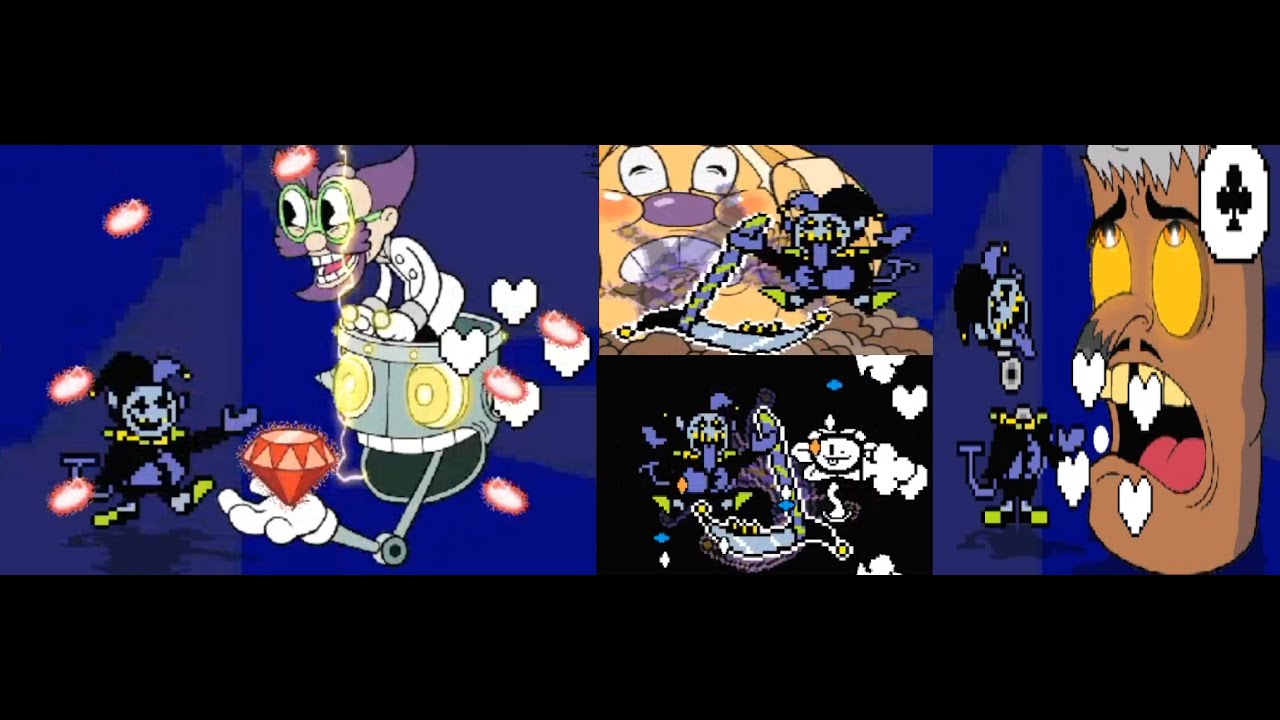M.U.G.E.N - UNDERTALE, BUT JEVIL TRIES TO BE THE VERY BEST!