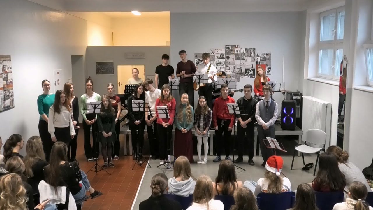 Vánoční koncert na Gymnáziu Turnov 19. prosince 2025