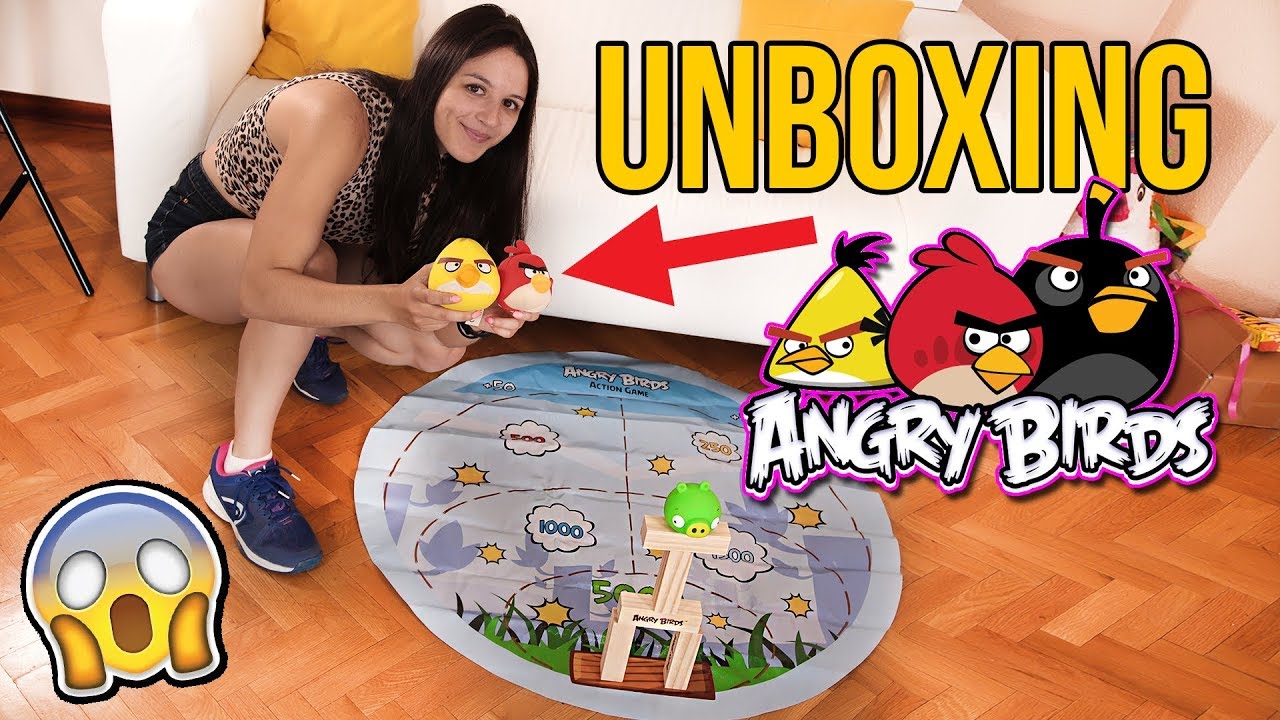UNBOXING ANGRY BIRDS