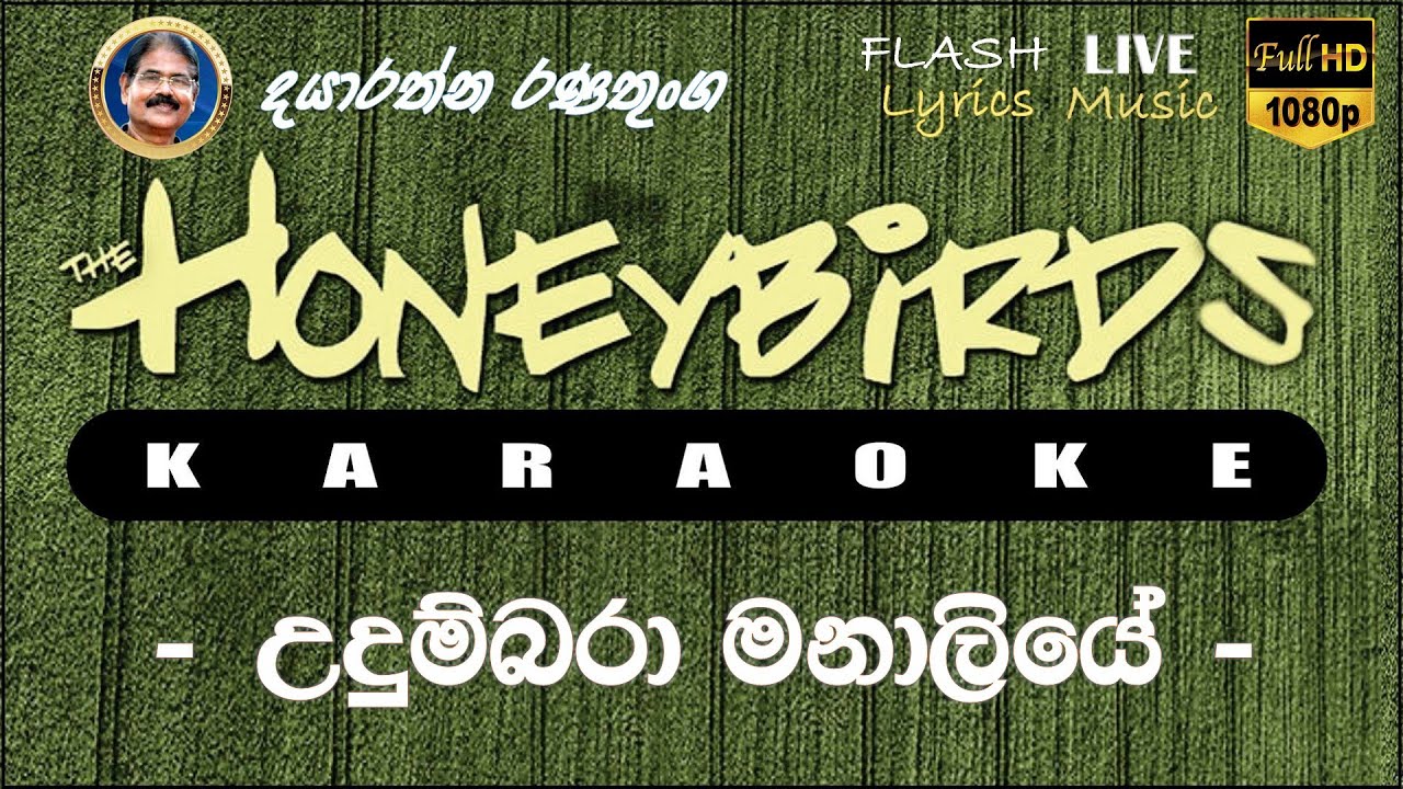 Udumbara Manaliye Karaoke (Without Voice) උදුම්බරා මනාලියේ කැරෝකේ