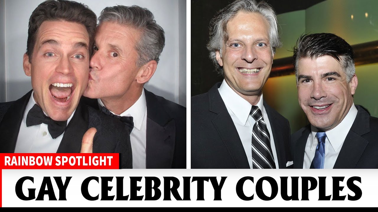 🌈 5 Gay Celebrity Couples in Hollywood ★ 2024 P4