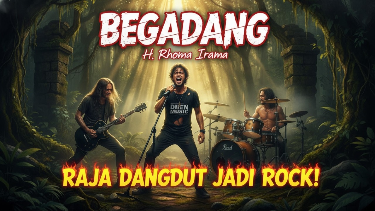 RAJA DANGDUT JADI ROCK! Begadang – Rhoma Irama Rock Cover