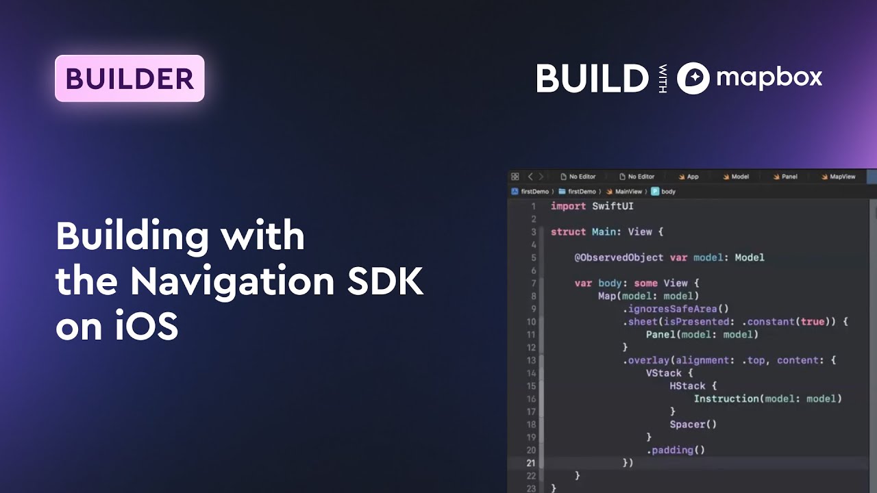 Разработка с использованием Navigation SDK на iOS