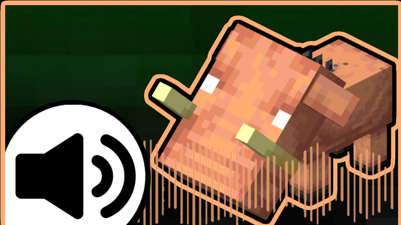 Todos los sonidos del hoglin bebe en Minecraft | #minecraft