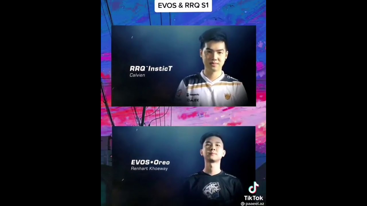 Roaster RRQ & EVOS di MPL Season 1 !