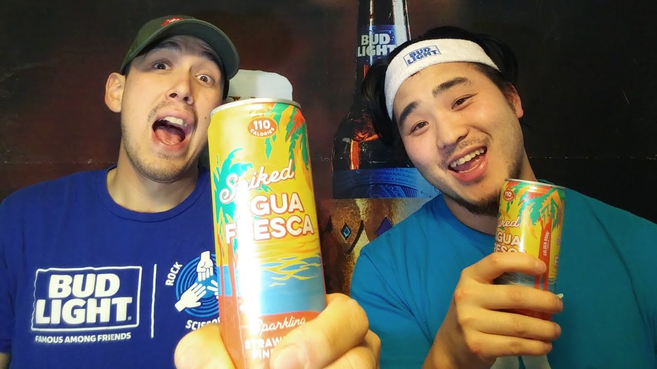 Spiked Agua Fresca Strawberry Pineapple review