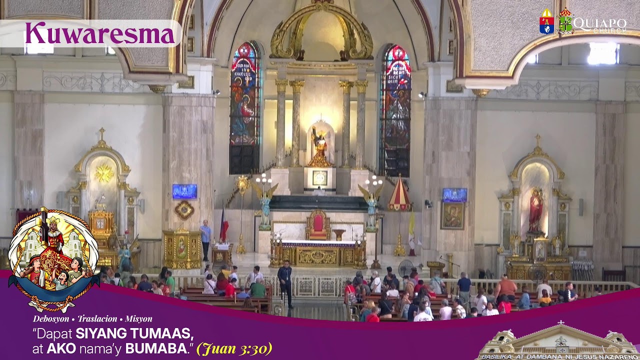 #QuiapoChurch 10AM LIVE MASS • 26 FEBRUARY 2026 • THURSDAY of the First Week of LENT