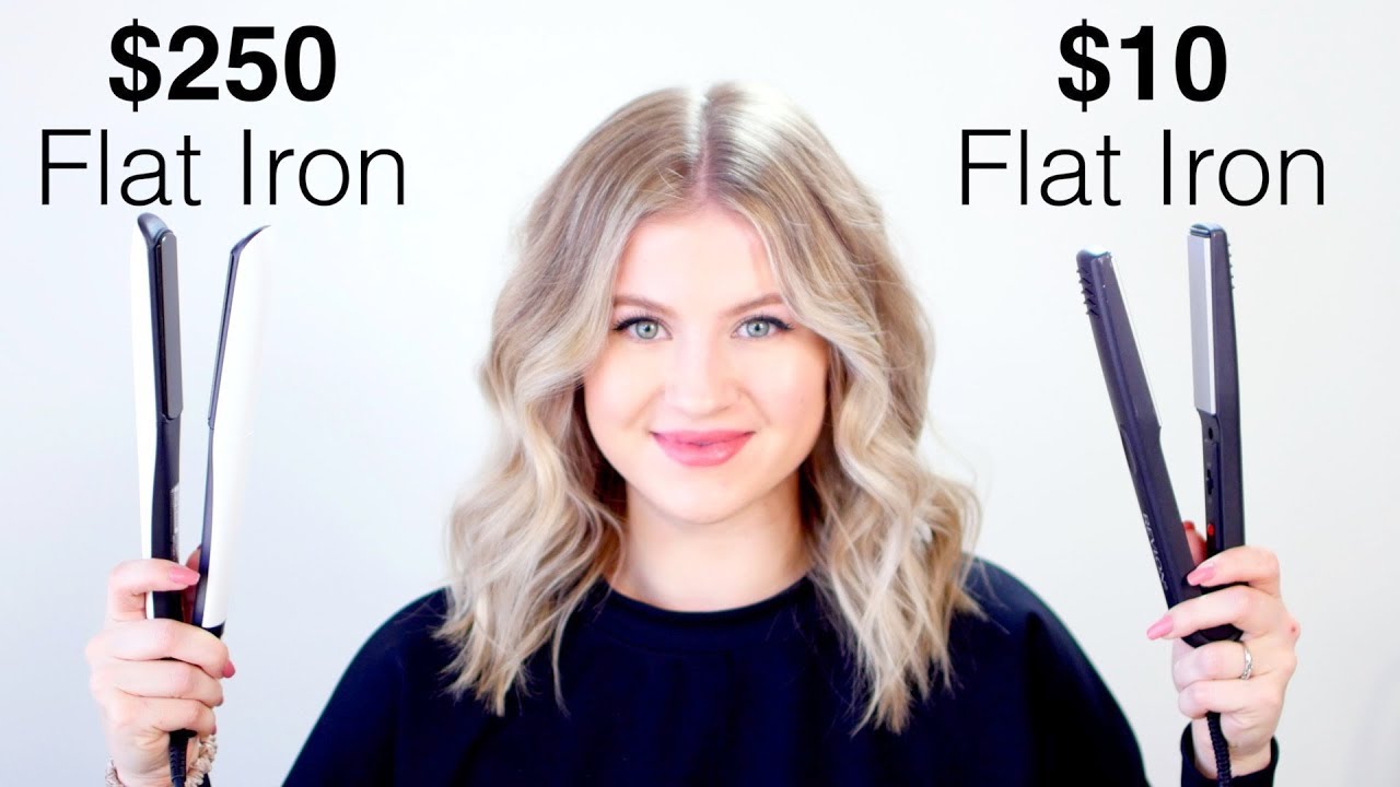 $10 Drugstore vs $250 High End Flat Iron | Milabu