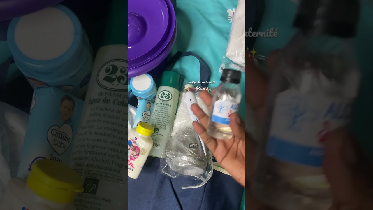 ma valise de maternité africaine bébé H2❤️