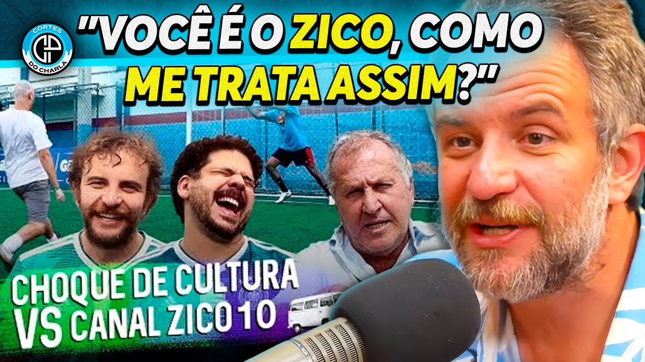 RESENHA INACREDITÁVEL COM ZICO NOS BASTIDORES