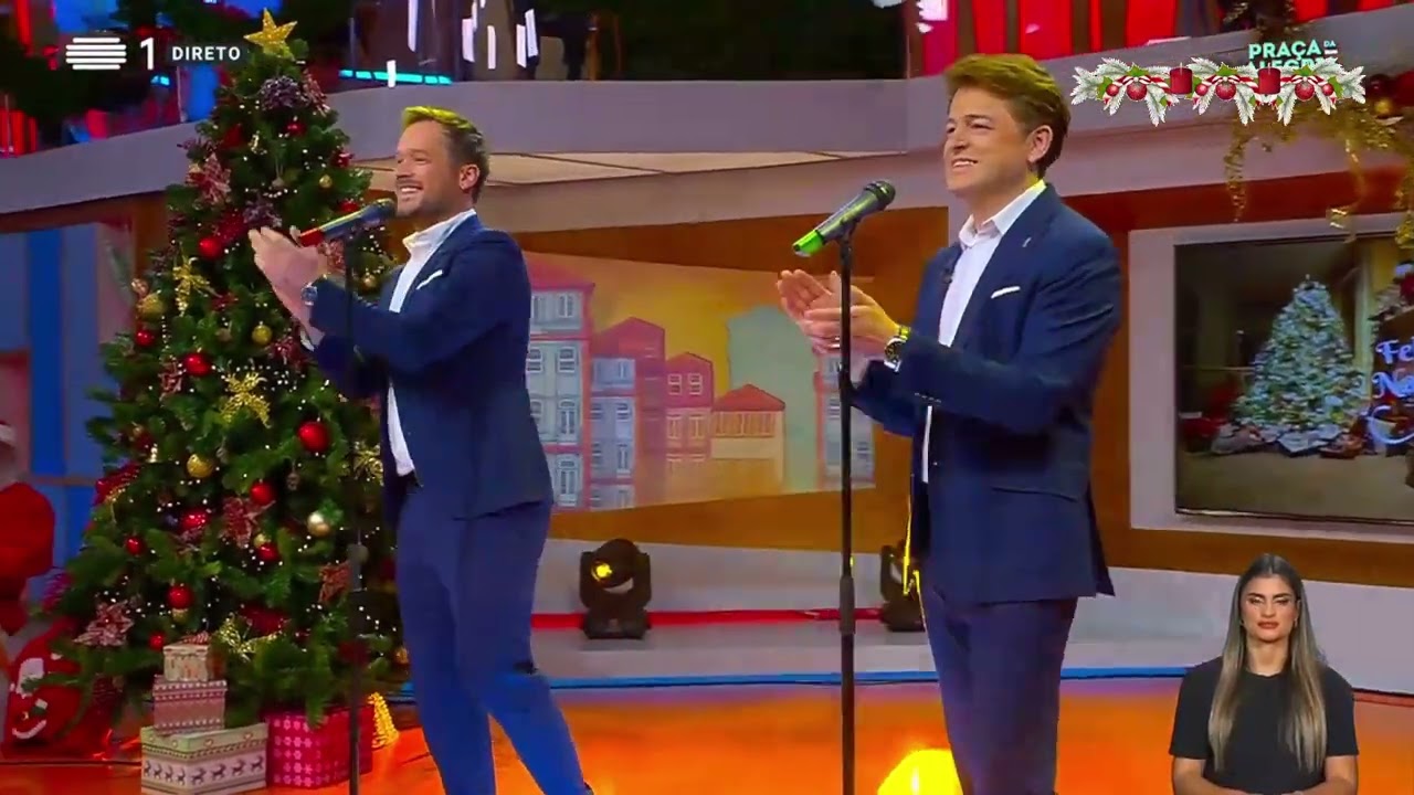 Elvio Santiago e Alexandre Faria - Mensagem de Natal - 13/12/2023 (TV)