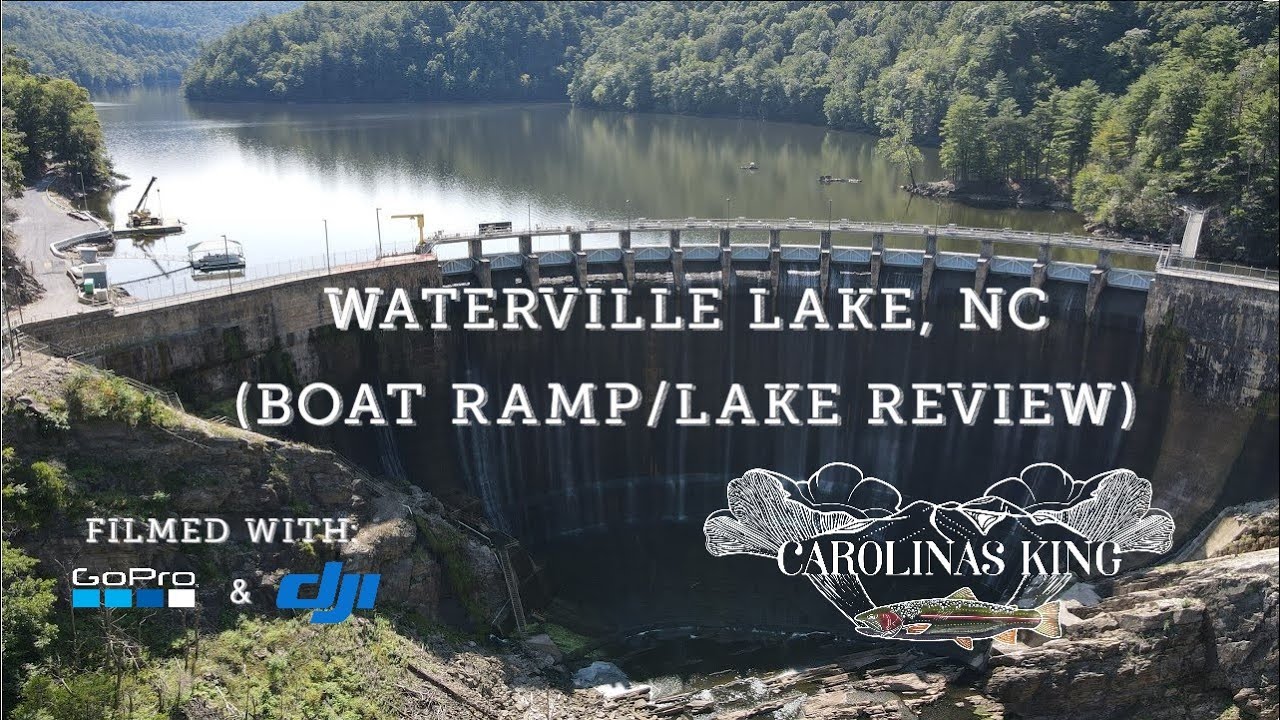 Waterville Lake, NC Review + Access  (Boat ramp Included)