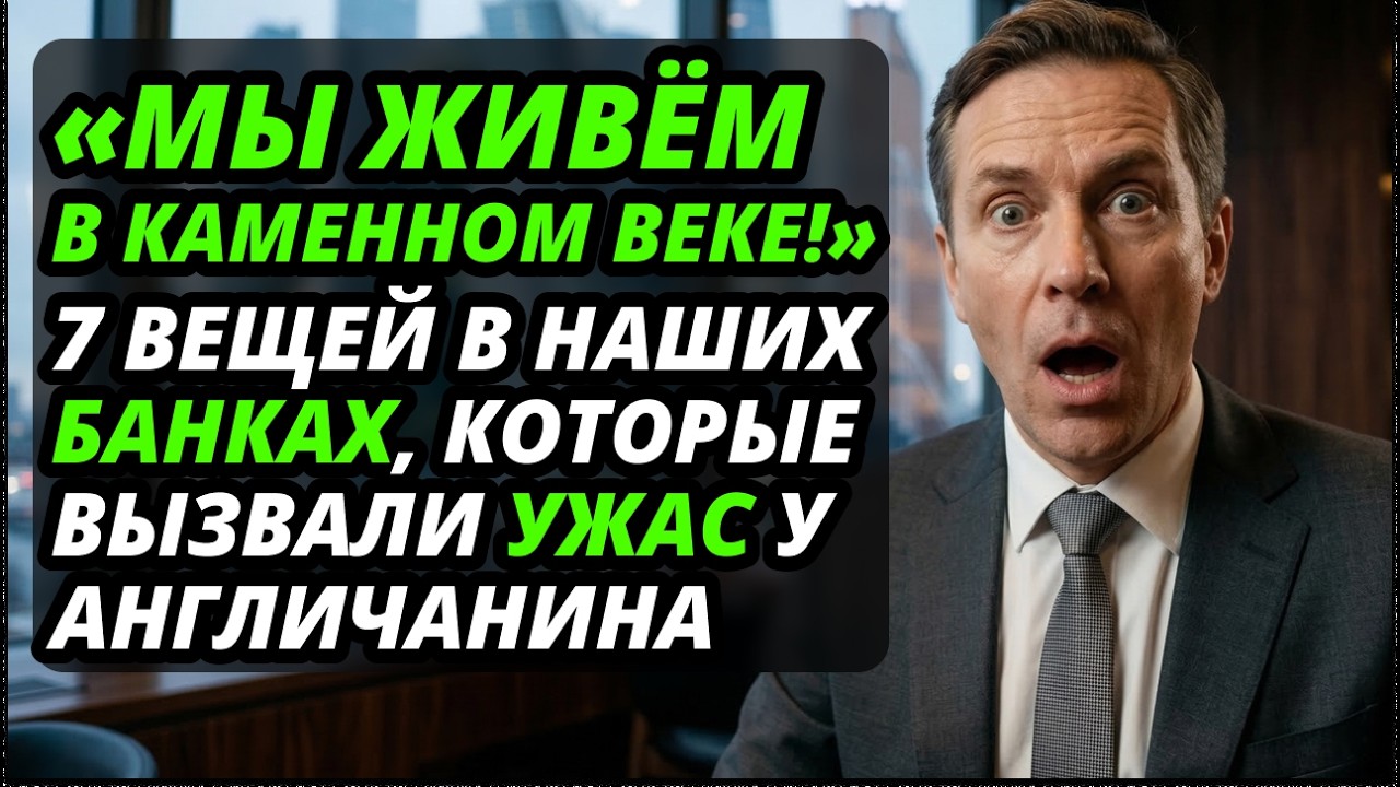 7 привычных функций наших банков, которые в Европе оказались НЕВИДАННОЙ роскошью.