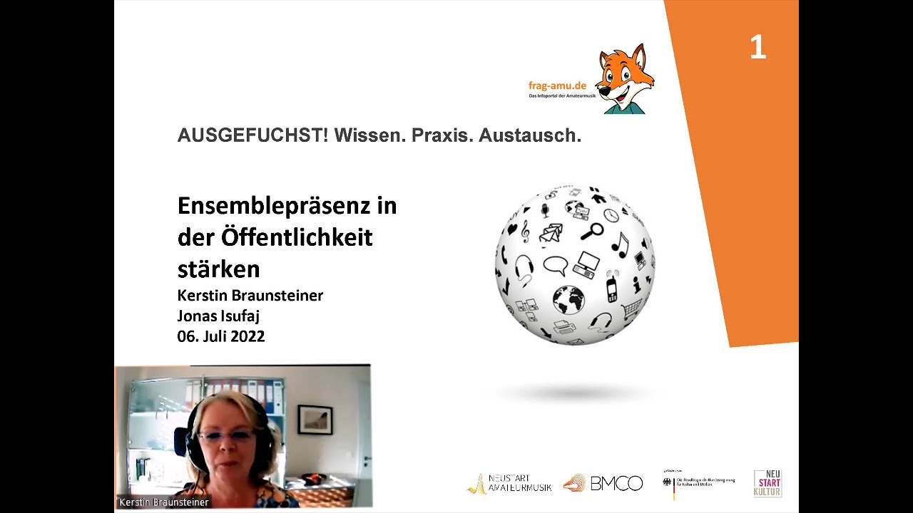 Ensemblepräsenz in der Öffentlichkeit stärken: 