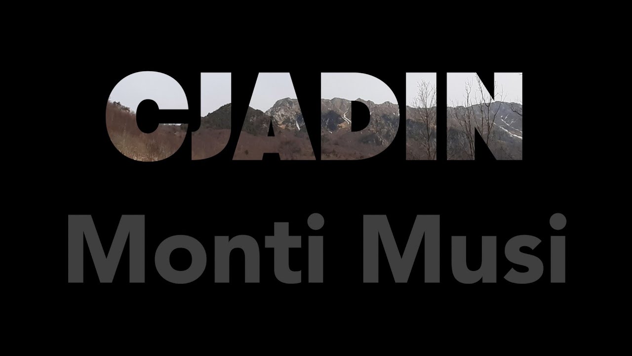 029 MONTE CJADIN (gruppo montuoso dei Musi)