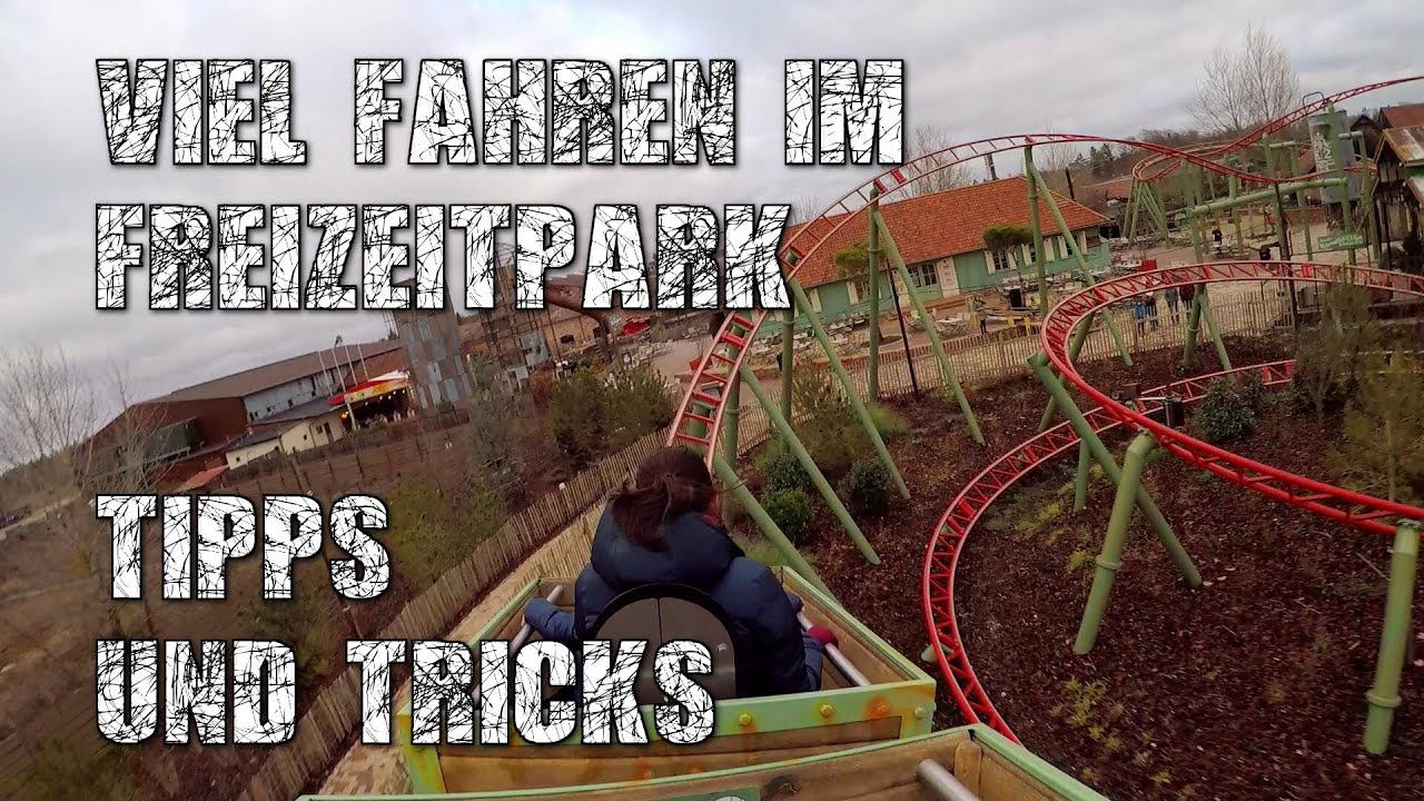 WIE schaffe ich VIELE Fahrten im Freizeitpark? TIPPS & TRICKS!
