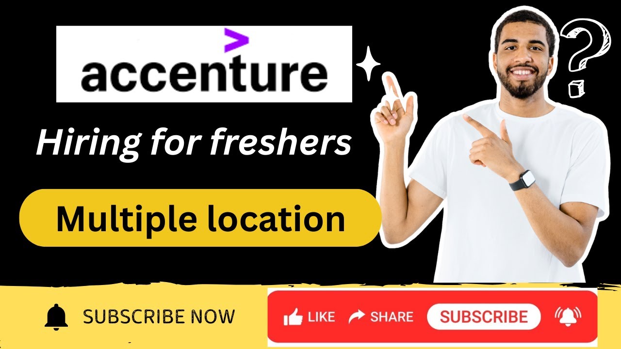Accenture job | Freshers can apply||  Multiple location | any graduate can apply