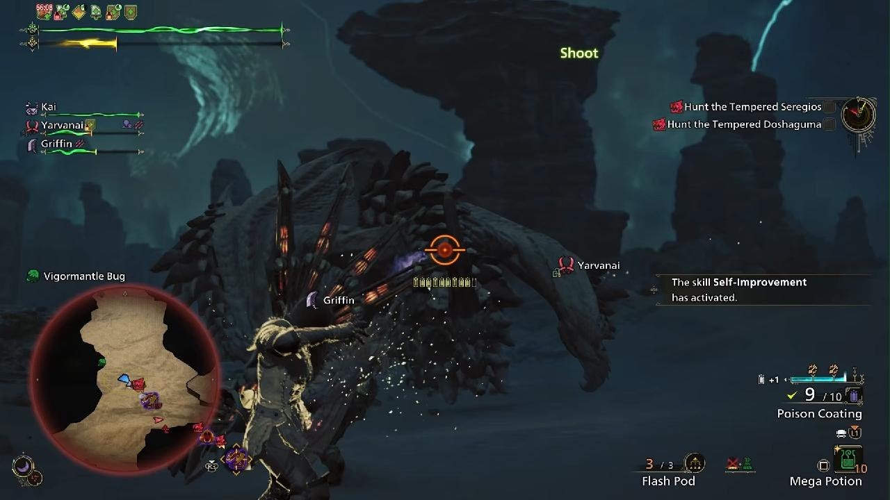 Monster Hunter: Wilds- Gloom Huntress Seraph- Dual Hunting