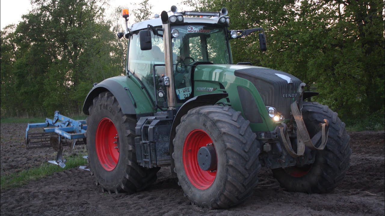 Breken met fendt 922 met lemken smaragd 9