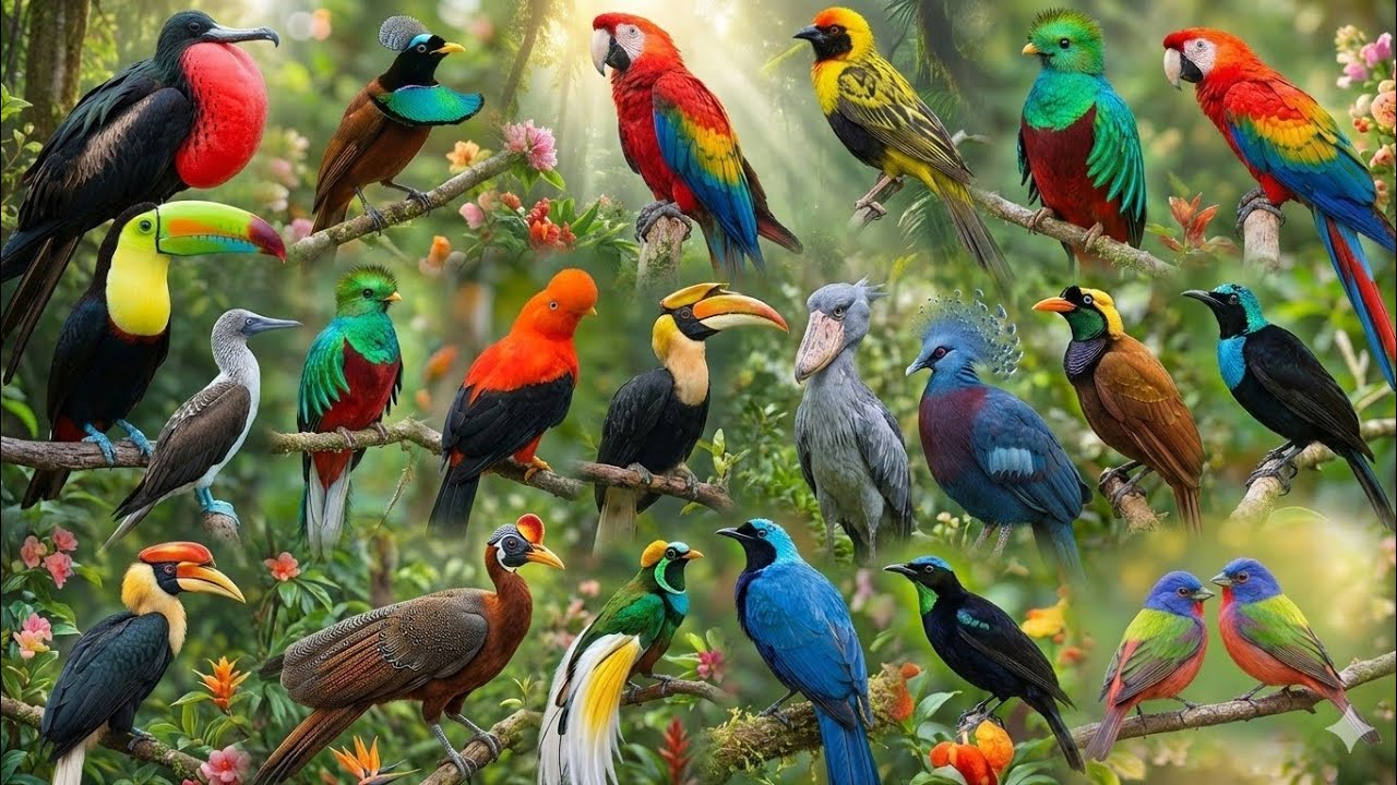 30 Most Secret Jungle Birds Discovered! (4K)