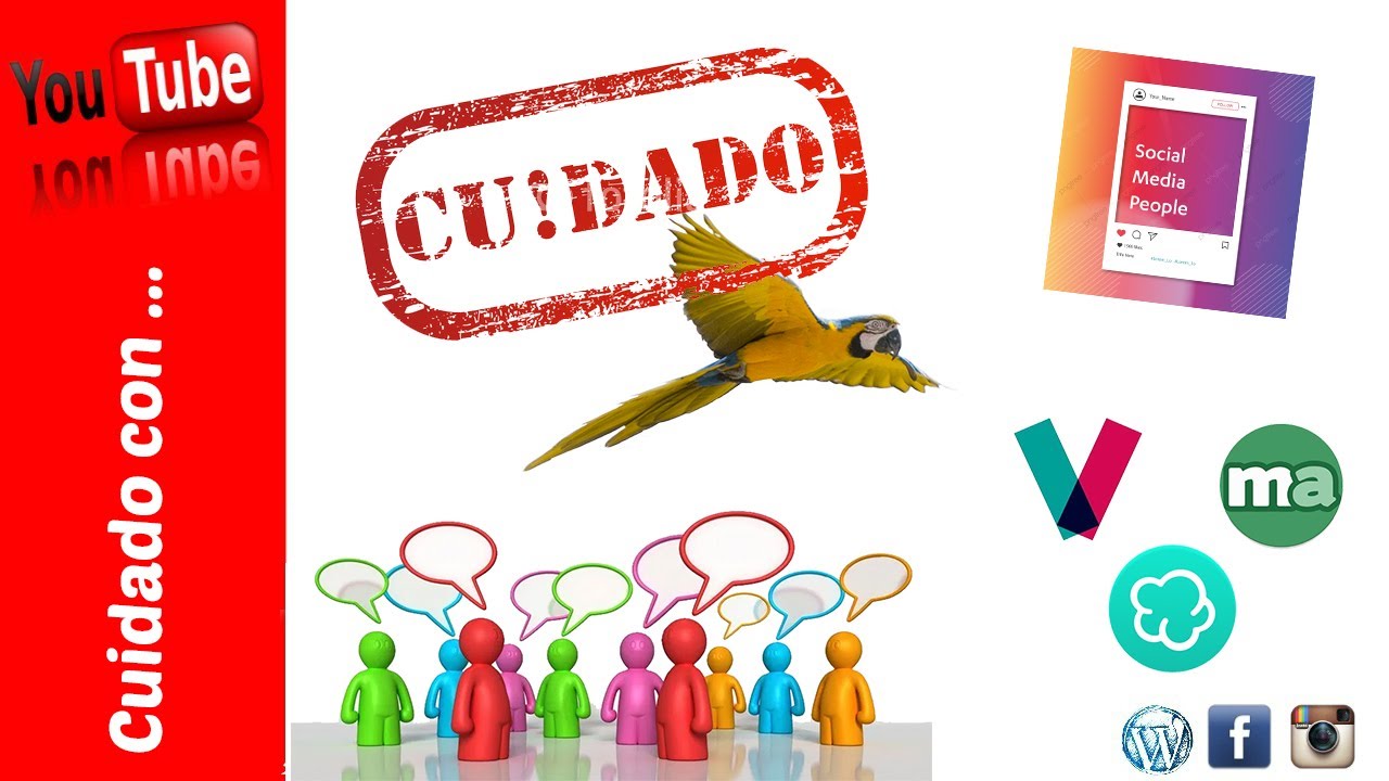 Cuidado con ... en web's, foros, redes sociales !