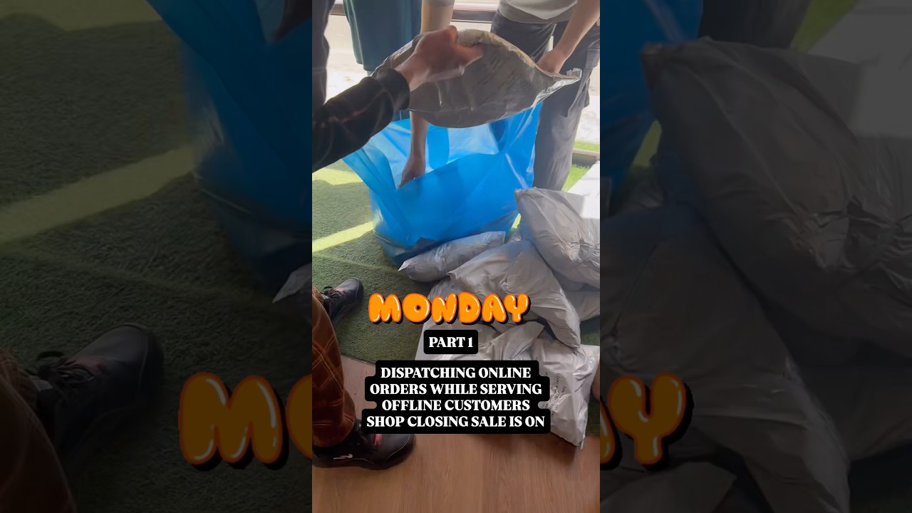 Dispatching Online Orders And Serving Offline Customers Also