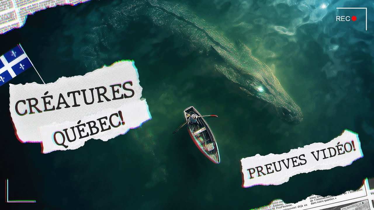 3 monstres filmés dans les lacs du Québec