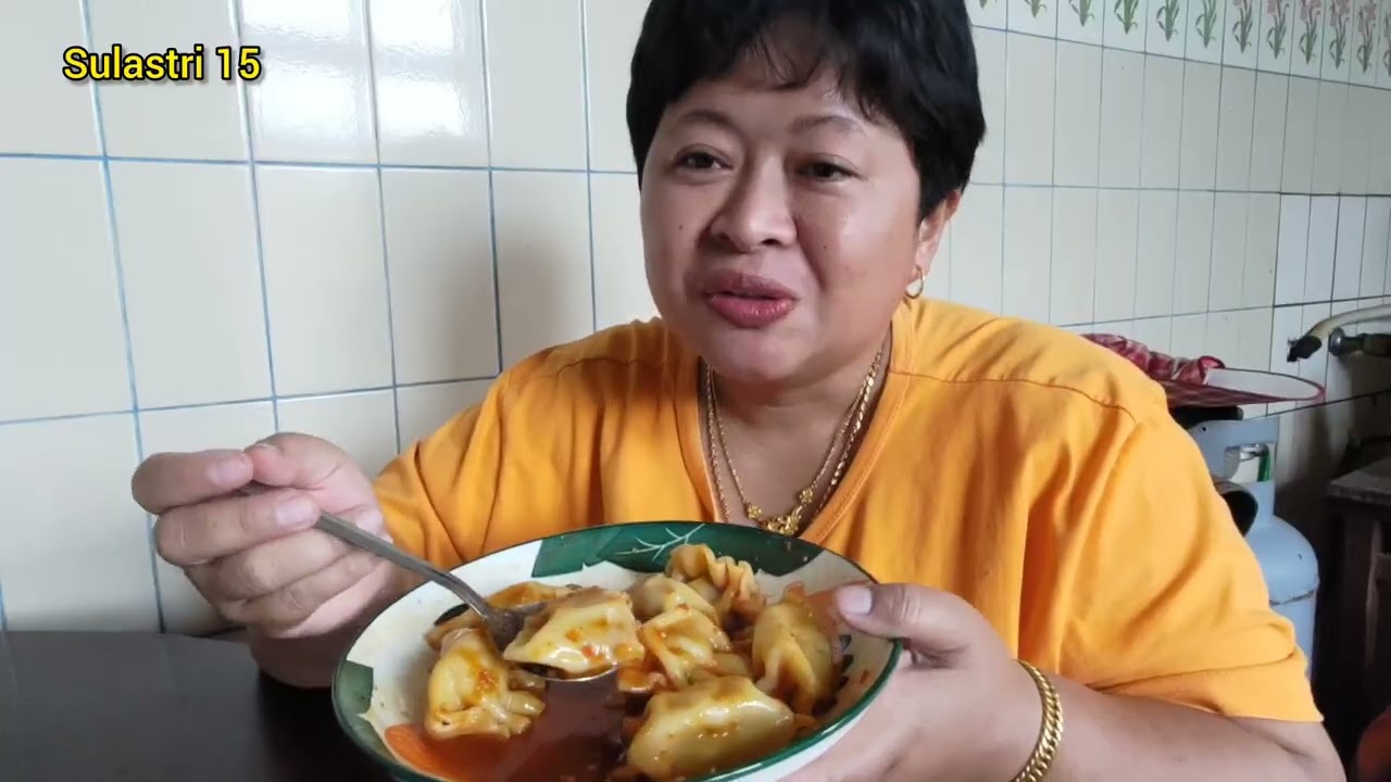Dumpling Sapi  Mandi sambel Sulastri 15 ‼️ wow cabe sabaskom , Tkw Taiwan.