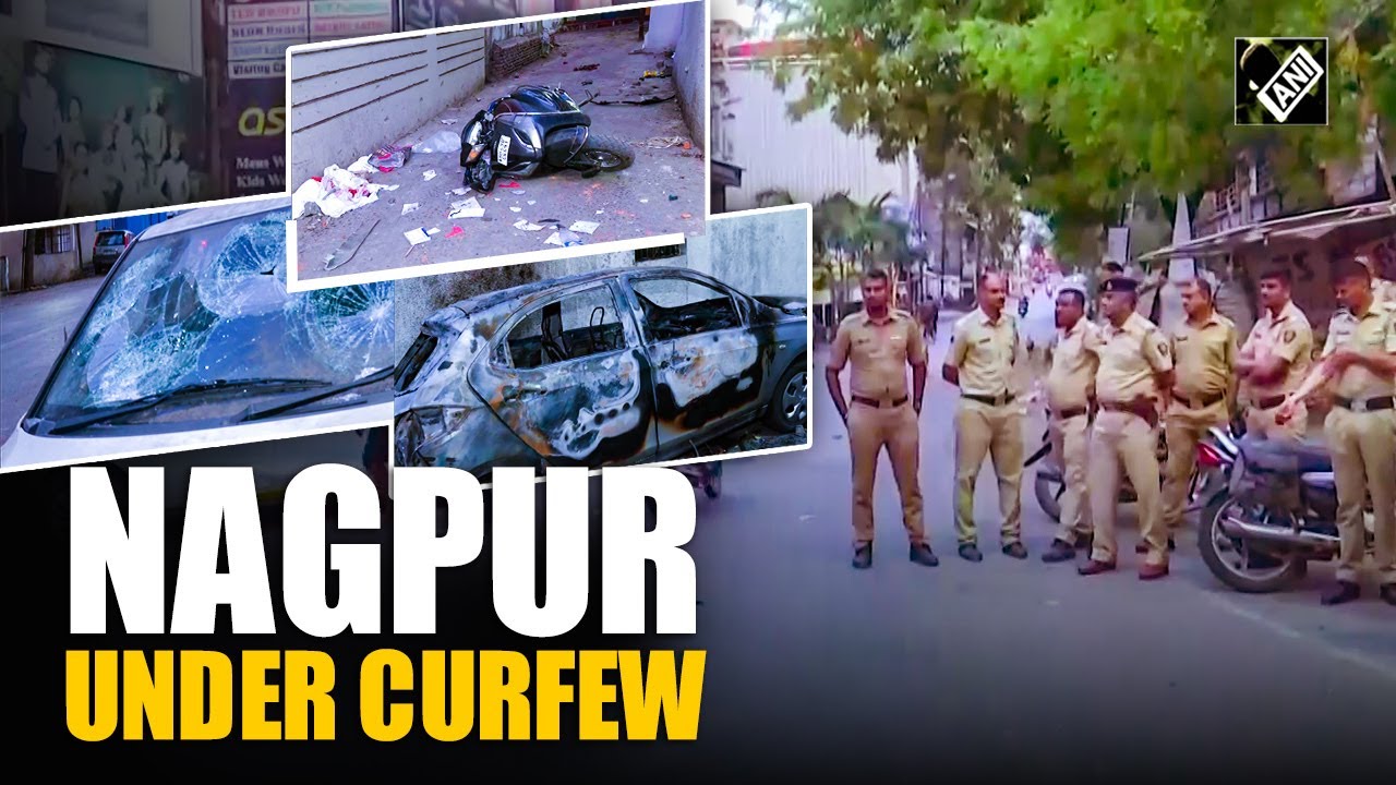 Nagpur violence: Curfew imposed in several areas under Sec 163 after protest over Aurangzeb's grave