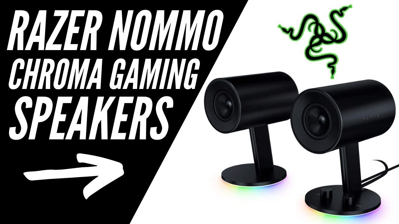 Игровые колонки Razer Nommo Chroma — распаковка и настройка