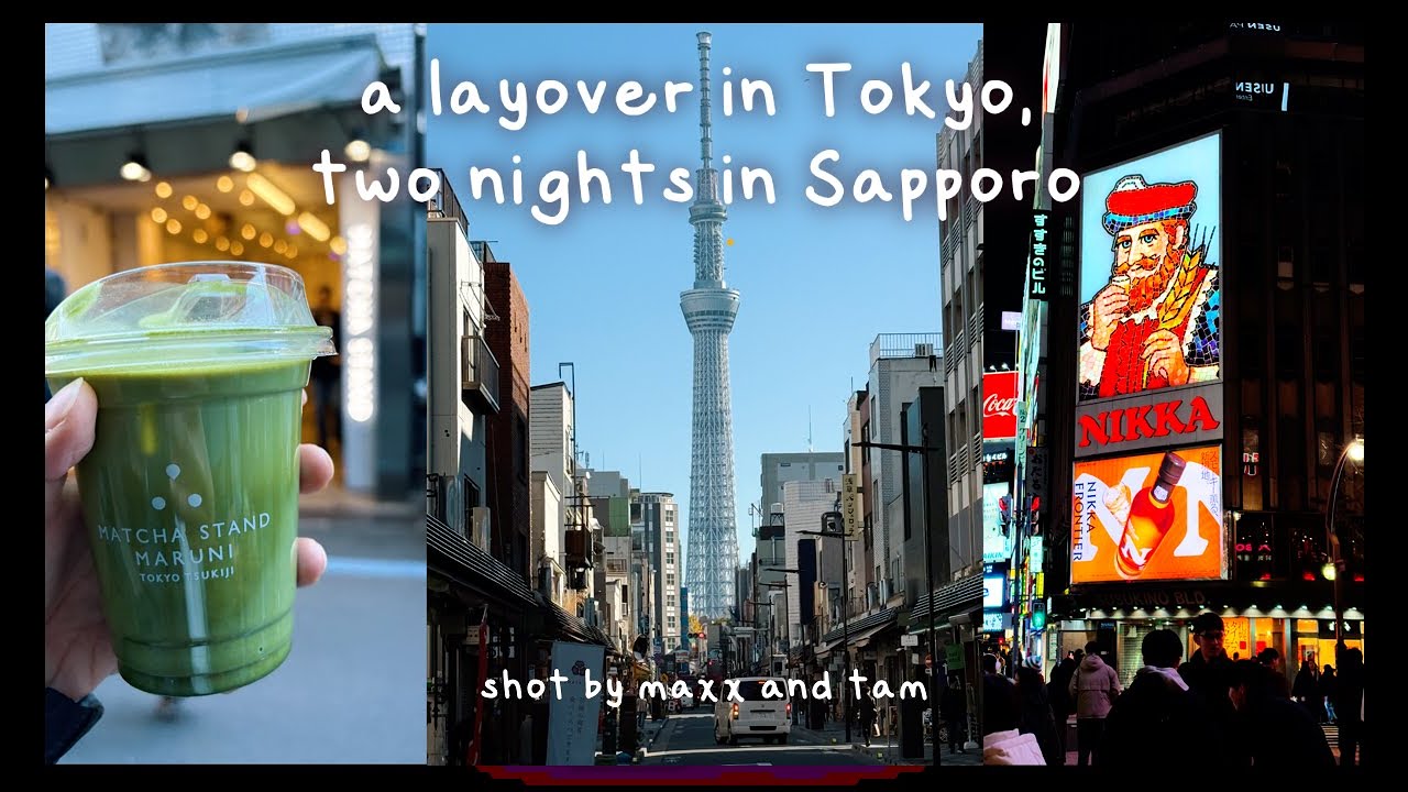 a layover in Tokyo, two days in Sapporo (December 2024 in Japan)